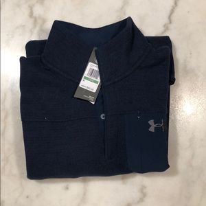 Blue Under Armour sweater